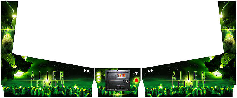 Virtual Pinball U.S.A Alien-Pinball Theme
