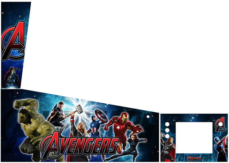 Virtual Pinball U.S.A Avengers 2-Pinball Theme