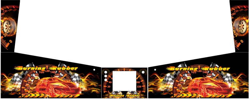 Virtual Pinball U.S.A Burning Rubber-Pinball Theme