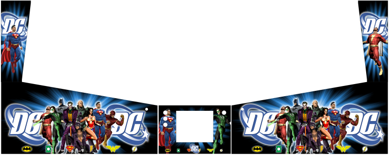 Virtual Pinball U.S.A DC Comics-Pinball Theme