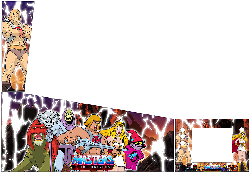 Virtual Pinball U.S.A HeMan-Pinball Theme
