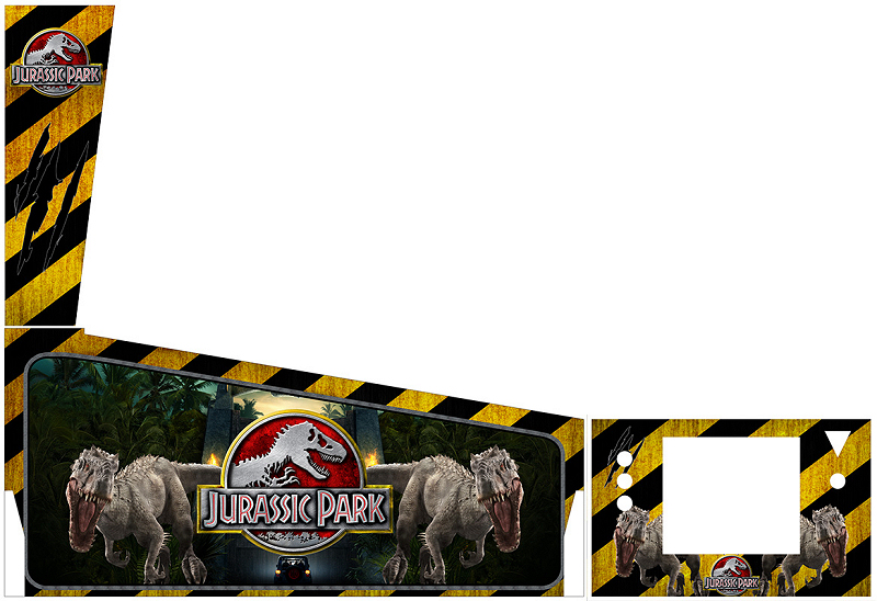 Virtual Pinball U.S.A Jurassic Park-Pinball Theme