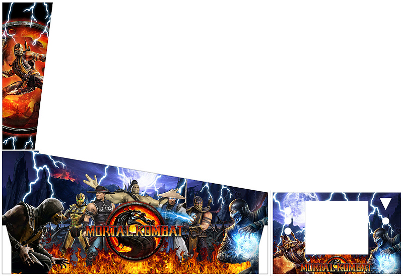 Virtual Pinball U.S.A Mortal Kombat-Pinball Theme